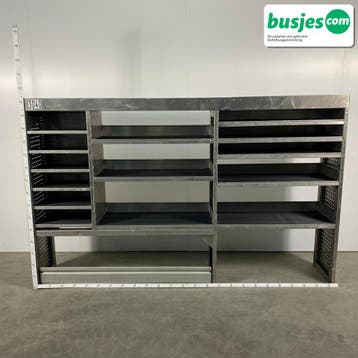 Aluca bedrijfswageninrichting 2480x420x1545mm (3040), Verzenden, Gebruikt
