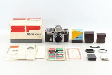 Nikon SP Rangefinder Nikkor-S 50mm f/1.4 Film Camera & Lens, Nieuw