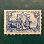 Duitse Rijk 1902 - 2 Mark Germania zonder watermerk gekeurd, Gestempeld
