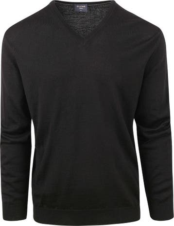 Olymp Casual Trui Wol Navy maat Maat 48/50 (M) Heren, Verzenden