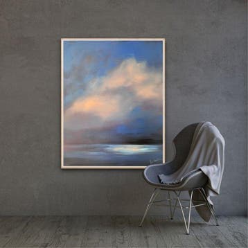 Anna Pavlenko (1984) - Meer Abstrakte Original Landschaft
