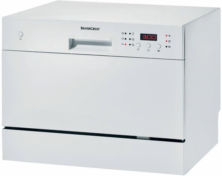 Silvercrest Stg1200a1 - Mini Vaatwasser - 55 cm breed - 6, Maison & Meubles, Cuisine | Ustensiles de cuisine, Enlèvement ou Envoi