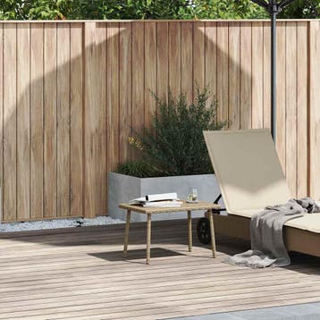 vidaXL Tuin salontafel rechthoekig 60x40x37 cm poly rattan, Verzenden