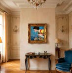 Le Yack - Narcisse en Bleu - Hand signed