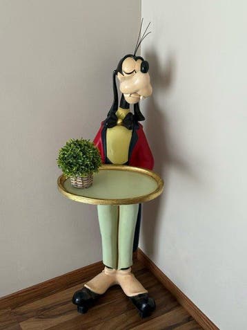 Disney - Figure - Goofy as a Waiter - 120cm - Résine