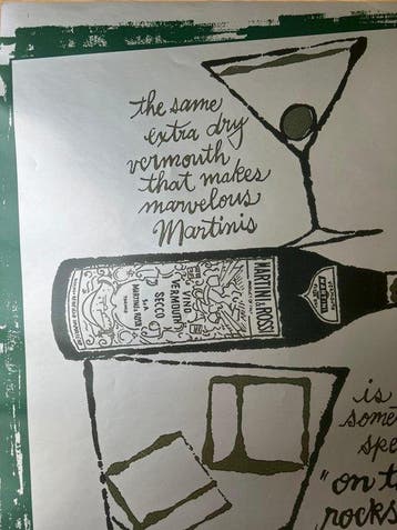 warhol andy - martini vermouth