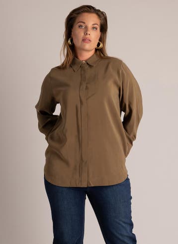 Yest Curve blouse YCgiselle2(50)Maat 46/48 (XL) of groter, Verzenden