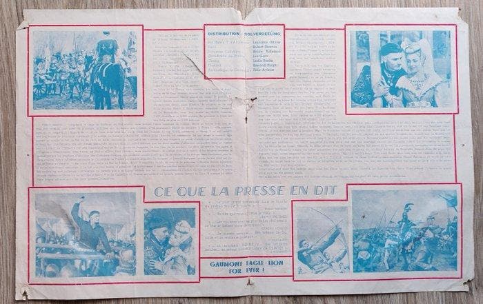 Henry V - Gaumont Eagle-Lion, Collections, Cinéma & Télévision