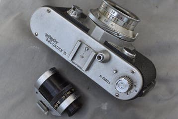Robot Recorder 36 met motor en robot zoeker. Analoge camera, Audio, Tv en Foto, Nieuw