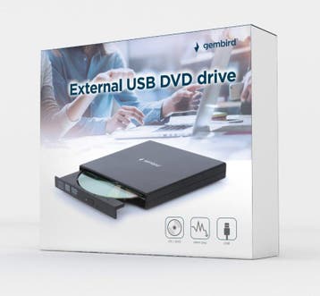 Laptop cd dvd speler brander usb extern externe drive *win 1, Computers en Software, Verzenden, Nieuw