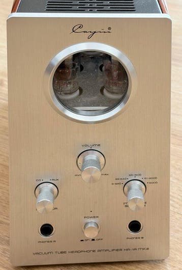 Cayin Single-Ended Vacuum Headphone Amplifier - HA-1A MK2, Nieuw