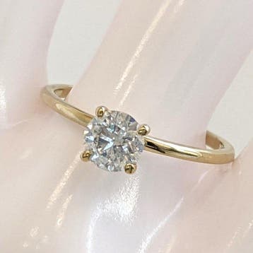 Zonder minimumprijs - Ring - 14 karaat Geel goud - 0.75ct., Nieuw