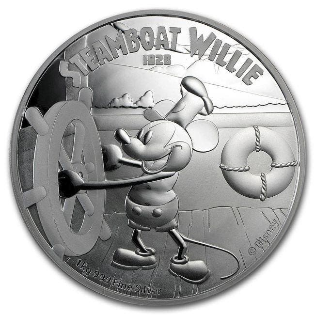 Niue. 100 Dollars 2015 1 Kilo $100 NZD Niue Silver Disney, Timbres & Monnaies, Métaux nobles & Lingots