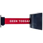 Afzetpalen - wand muursystemen - aanwijsborden, Verzenden