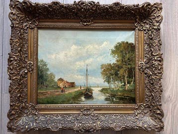 Naar Geo Poggenbeek (1853 - 1903) - Beekgezicht