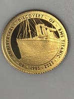 Alderney. 5 Pounds 2025 RMS Titanic – 40th Anniversary
