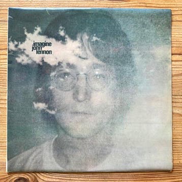 John Lennon - Imagine [first UK pressing] + 3 other LPs -, Nieuw in verpakking
