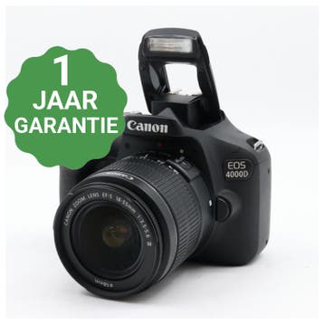 10% korting | Canon EOS 4000D + 18-55mm f/3.5-5.6 III |, Verzenden