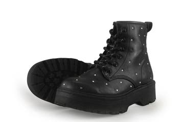 Skechers Veterboots Meisjes in maat 31 Zwart, Verzenden, Jongen of Meisje, Schoenen, Skechers