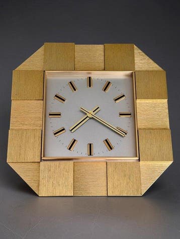 Wandklok - Juwelier Hörl - Unique Prototype Bauhaus -, Antiek en Kunst