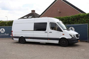 Veiling: Mobilhome Camper Mercedes-Benz Sprinter 313CDI Dies, Caravans en Kamperen