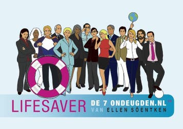 De 7 ondeugden lifesaver 9789082227116 Ellen Söentken, Verzenden, Zo goed als nieuw, Ellen Söentken