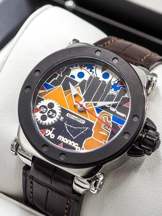 Gio Monaco - Zonder minimumprijs - * NEW * Automatic *, Handtassen en Accessoires, Horloges | Heren