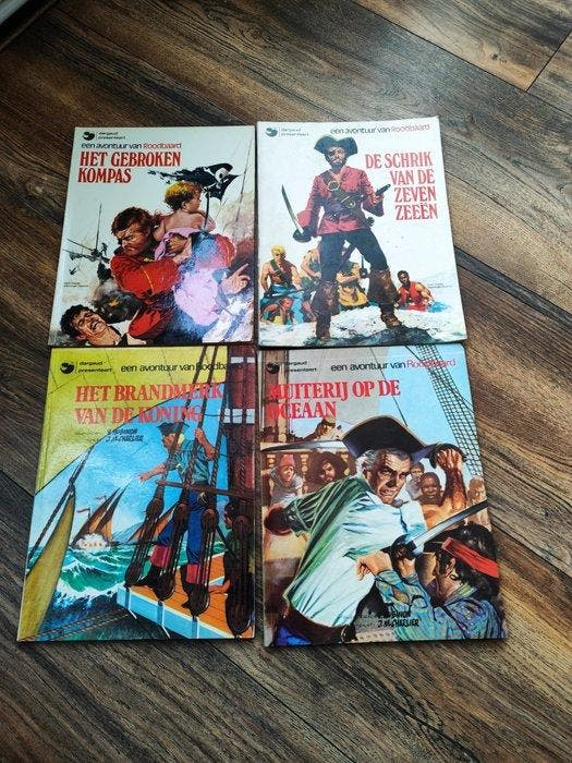 Roodbaard 1 t/m 26 - opeenvolgende reeks SC - 29 Album -, Boeken, Stripverhalen