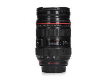 Canon EF 24-70mm f/2.8 L IS USM - Zoomlens - 1 jaar garantie, Ophalen of Verzenden, Comme neuf