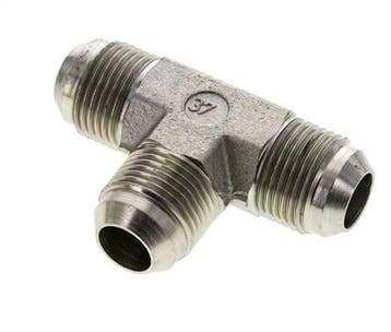Raccord En T JIC UN 1-1/16-12 Mâle Acier 210bar, Verzenden