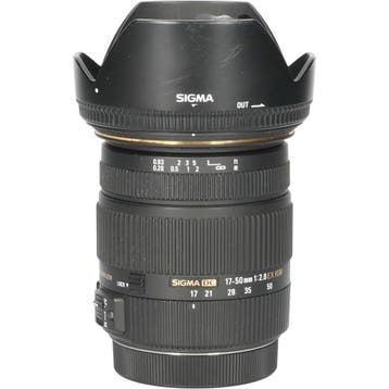 Tweedehands Sigma 17-50mm f/2.8 EX DC OS HSM Canon CM7295, Ophalen of Verzenden, Gebruikt, Overige typen, Zoom