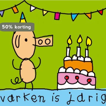 Varken is jarig 9789085680086 B. Harms, Verzenden, B. Harms
