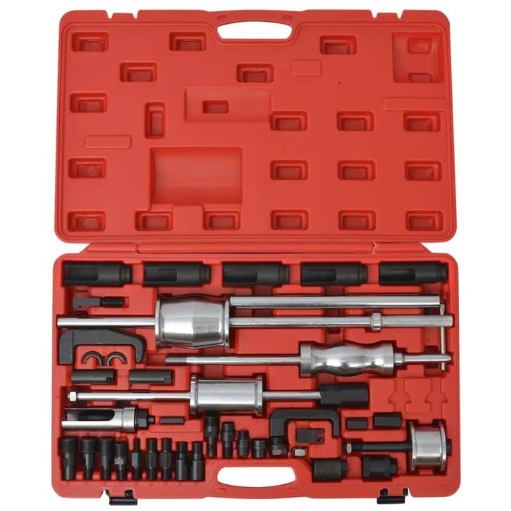 vidaXL Diesel injector trekker set staal, Doe-het-zelf en Bouw, Gereedschap | Handgereedschap, Nieuw, Verzenden