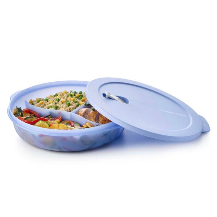 Tupperware CrystalWave Vakjesbord Blauw / Paars, Maison & Meubles, Cuisine| Tupperware, Envoi