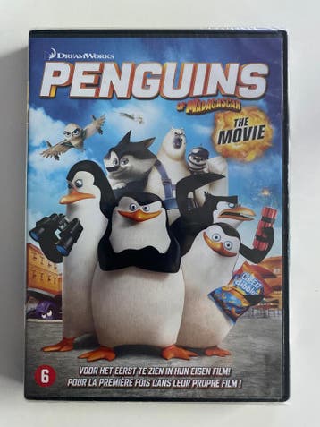 PENGUINS OF MADAGASCAR THE MOVIE (IN SEAL) (DVD), Gebruikt