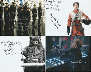 Star Wars - Big Lot of 4 Autographs!, Nieuw