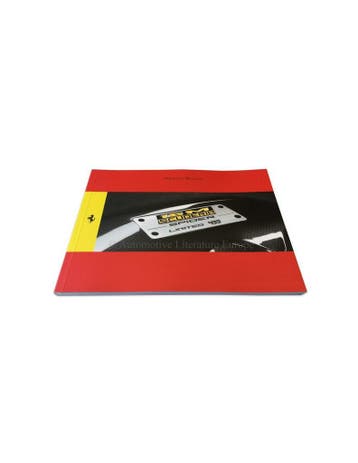 2008 FERRARI 16M SCUDERIA SPIDER INSTRUCTIEBOEKJE ENGELS, Ophalen of Verzenden