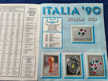 Panini World Cup Italia 90 Maradona sticker in good
