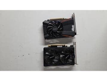 Veiling - 2x Ongecontroleerde Videokaart (NVIDIA GTX 1650 +, Computers en Software, Videokaarten, Nieuw