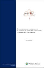 Remedies for infringements of EU Law legal relationships, Verzenden, Zo goed als nieuw, Irene Vera Aronstein