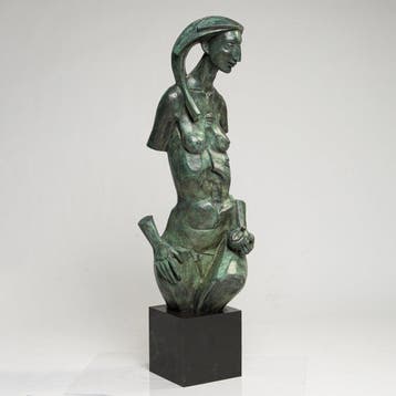 Robert Dyrcz - Eve - LARGE bronze 40kg, Antiek en Kunst