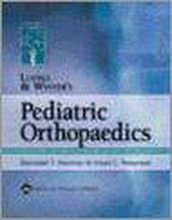 Lovell And Winters Pediatric Orthopaedics 9780781753586, Boeken, Taal | Engels, Gelezen, Verzenden