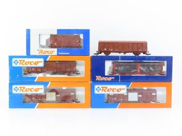 Roco H0 - 46414/46416/47522/66040 - Wagon de marchandises, Nieuw