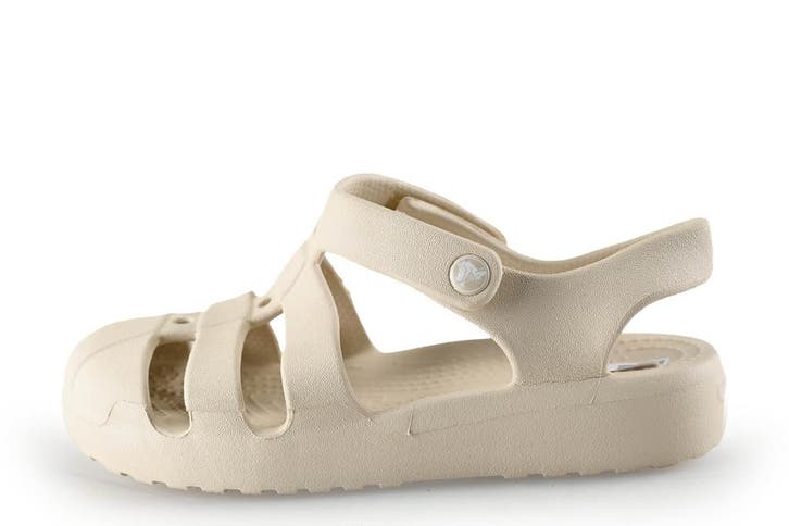 Crocs Sandalen Meisjes in maat 35 Beige, Enfants & Bébés, Vêtements enfant | Chaussures & Chaussettes, Envoi