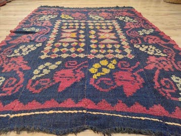 Sivas - Tapis - 2.25 m - 1.8 m - Anataolia années 1900 Kelim
