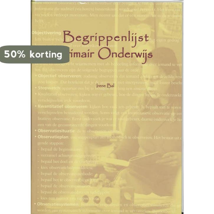 Begrippenlijst Primair Onderwijs 9789085240525 I. Bal, Livres, Livres scolaires, Envoi