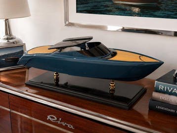 Aston Martin Yacht AM37 – Maquette de luxe en bois 70 cm –, Nieuw