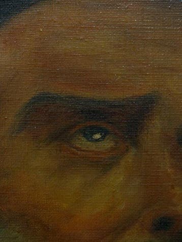 Spanish School (XIX-XX) - A Saints Head (After A. R. Mengs)