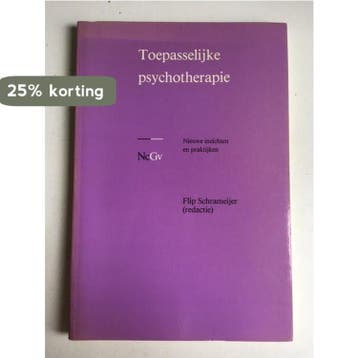 Toepasselyke psychotherapie 9789052530246, Boeken, Psychologie, Verzenden, Gelezen