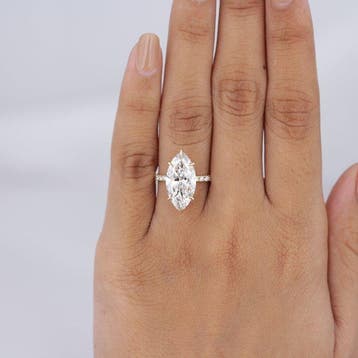 Zonder minimumprijs - Ring - 14 karaat Geel goud - 5.82ct., Nieuw